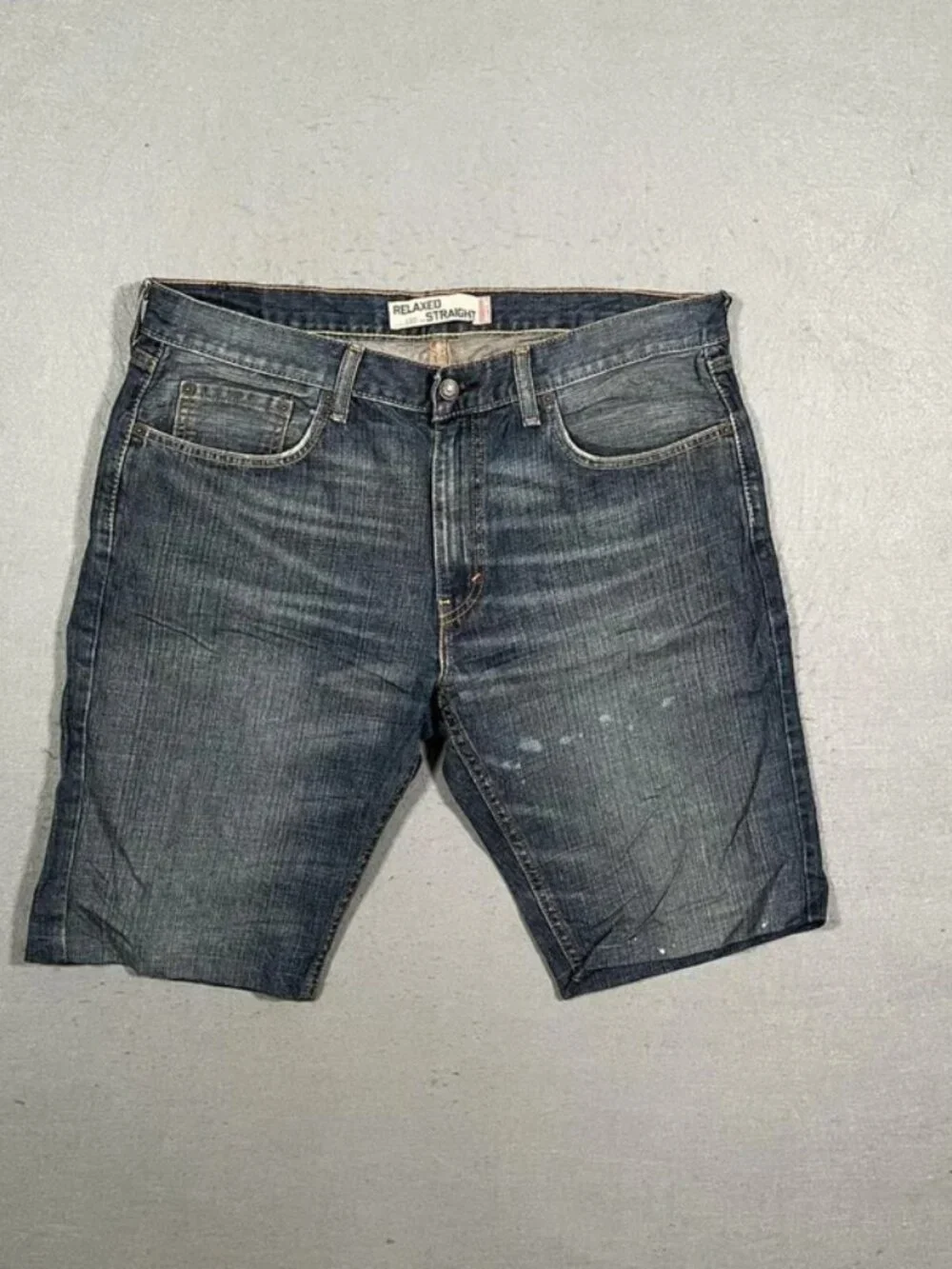 Levi’s 559 Blue Denim Jorts Baggy Relaxed Fit W38 I12